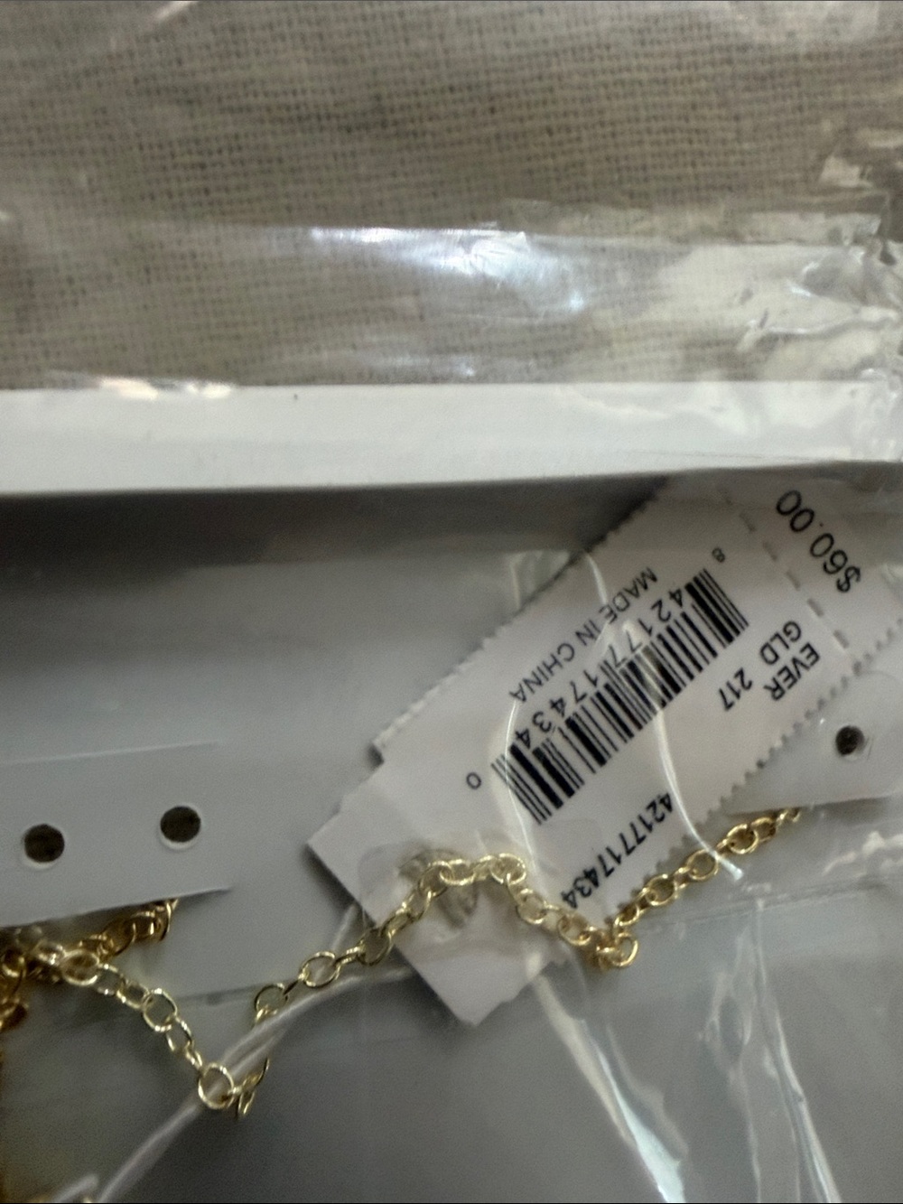 Kendra Scott Gold Chain Necklace with White Stone - Picture 4 of 4